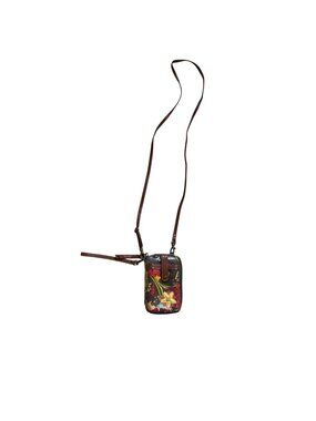 Sakroots Women's Crossbody Purse Bag Peace Floral Smartphone Wallet Wristlet